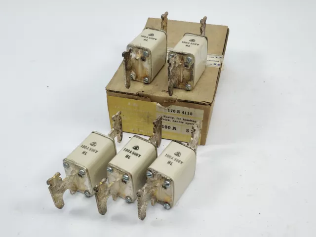 Lk / Bussmann 170E4118 Fusible 100A 500V Hl 5 Scp