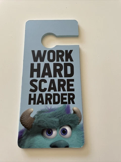 Nuevo colgador de puerta Disney Monster Inc sin etiquetas