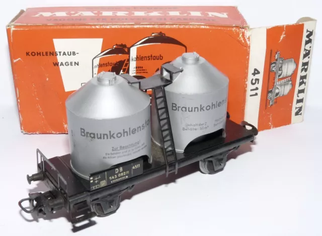 Märklin H0 4511 .4 ++ Kohlenstaubwagen der DB in orangener OVP ++ #C4_519