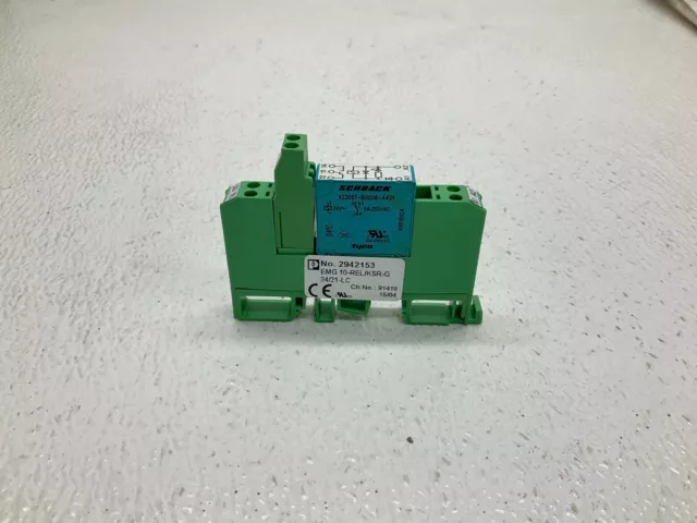 Schrack Phoenix Contact V23057-B0006-S401 Relay 24 VDC Coil 2942153 (TSC)