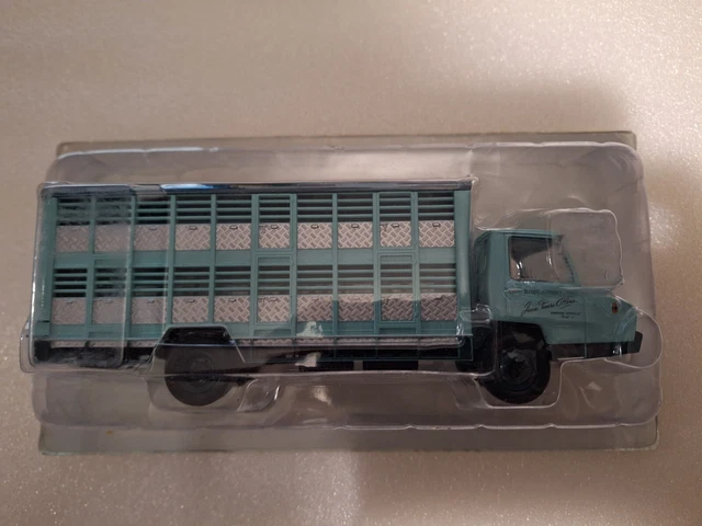 Modèle Réduit Minialuxe 1/43 - Berliet Stradair Porte-autos 1968, Rouge/noir, Pièce Rare !
