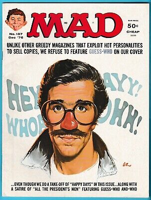 Mad Magazine Happy Days Fonzi Issue #187 December 1976