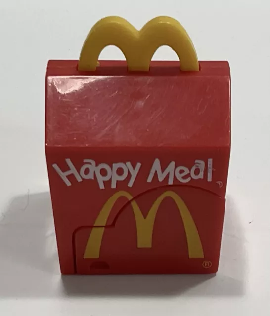 Happy Meal Box changeables dino McDonalds 1990 McDino Food Transformers Vtg Toy