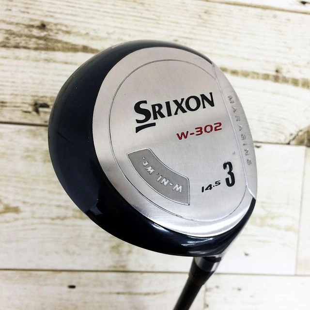 Second Hand  Dunlop Srixon W-302 Fairway Wood 3W 14.5 Flex 43.25 Inches Sv-301J