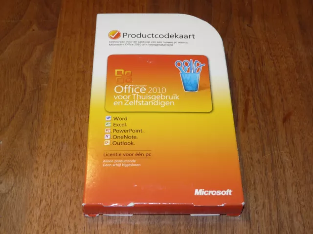 Microsoft Office 2010 Home and Business niederländische Vollversion