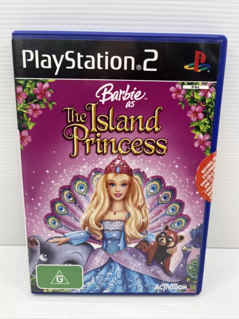 BARBIE AS THE Island Princess - PlayStation 2 PS2 Complete with Manual Free  Post $9.95 - PicClick AU