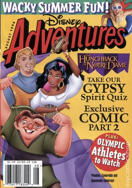 Disney Adventures Digest Vol. 6 #11 VF 8.0 1996 Stock Image