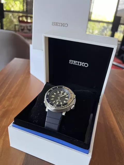 Seiko Prospex Tuna Divers Blue Watch SRPF81K - as new!