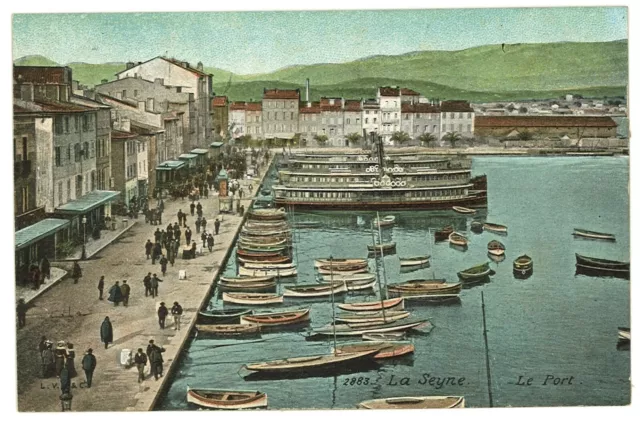 CPA Carte Postale Ancienne LA SEYNE-SUR-MER (83) Le Port, non circulée