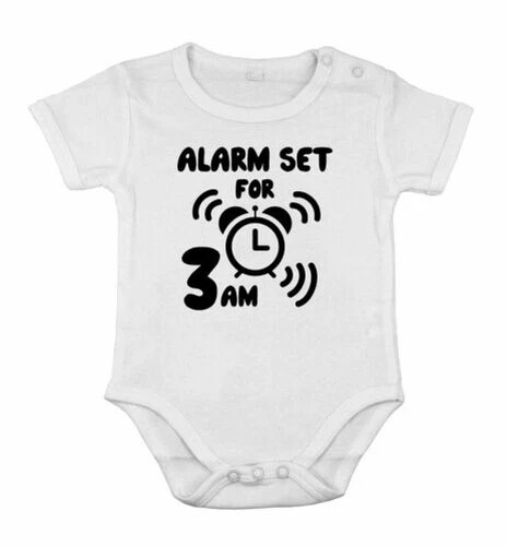 Body Allarme Set per 3 Am Body Tutina Neonati Neonato Speciale Doccia Regalo