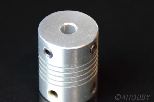 Flexible Wellenkupplung Alu 3 x 5mm Welle Mini Kupplung für Schrittmotor Antrieb 3