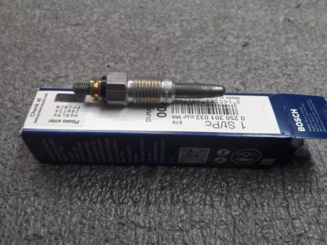 0250201032 CANDELETTA ACCENSIONE 11V M 12 x 1,25  per  VW GOLF I - SPARK PLUG