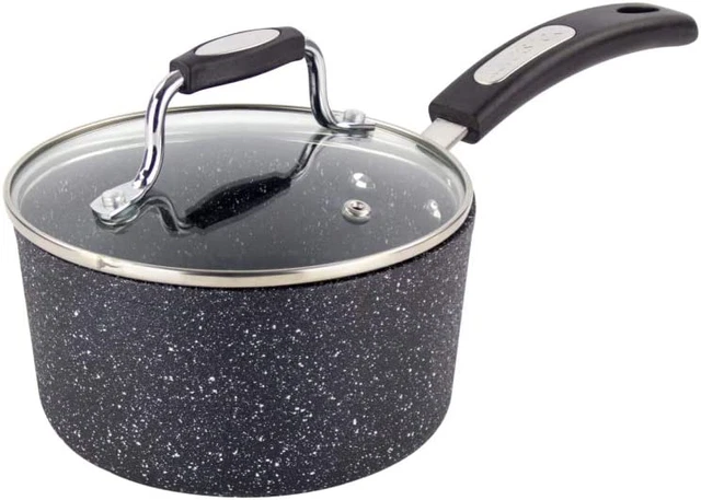 Cacerola Scoville Neverstick 16 cm - antiadherente, antiarañazos, fácil de limpiar, suave
