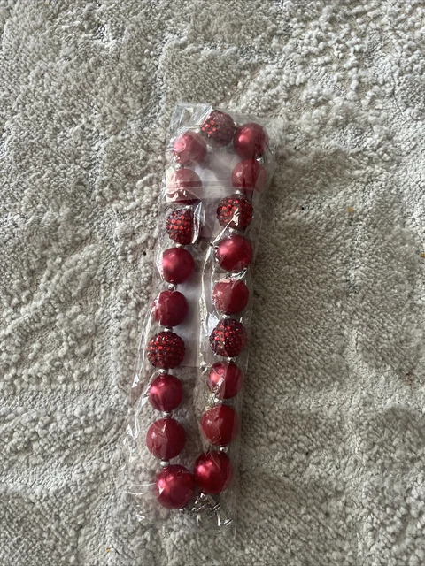 bubble gum bead necklace