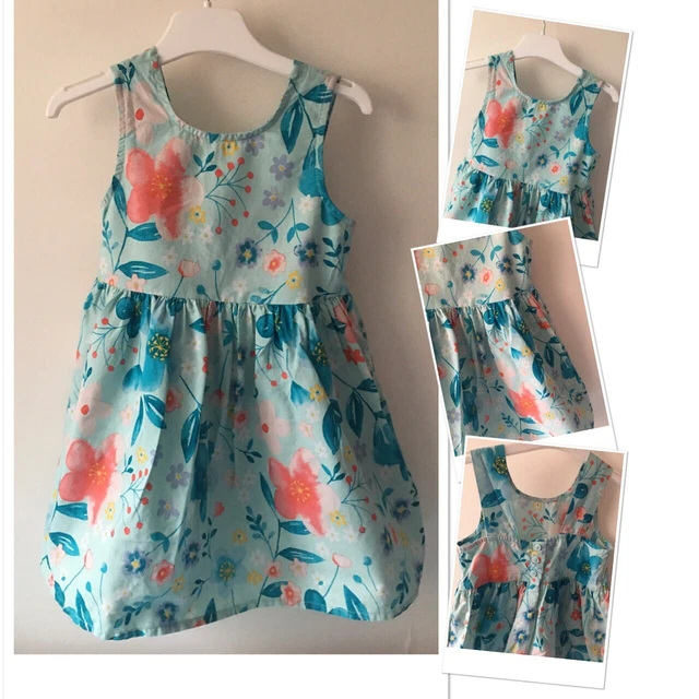 George Girls Lightweight Floral Sun Dress 2-3 Years