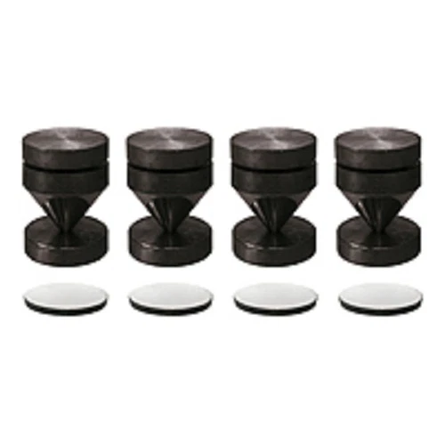 Dynavox Assorbitori Sub Watt - Set Da 4 In Ottone Per HiFi | Disaccoppiatori Vibrazioni - Foto 4