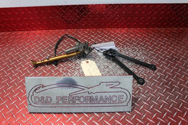 2008 - 2010 Kawasaki Zx10R 5 Hole Lowering Links W Billet Kick Stand Zx1065