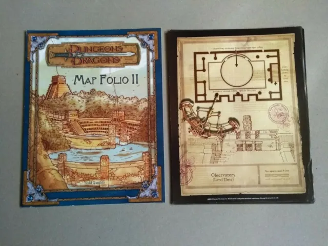 Dungeons & Dragons Map Folio II D&D