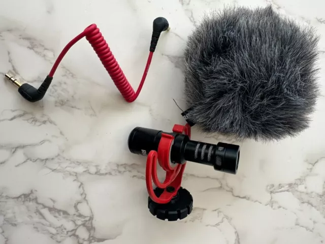 RØDE Video Micro Compact On-camera Microphone with Rycote Lyre Shock Mount