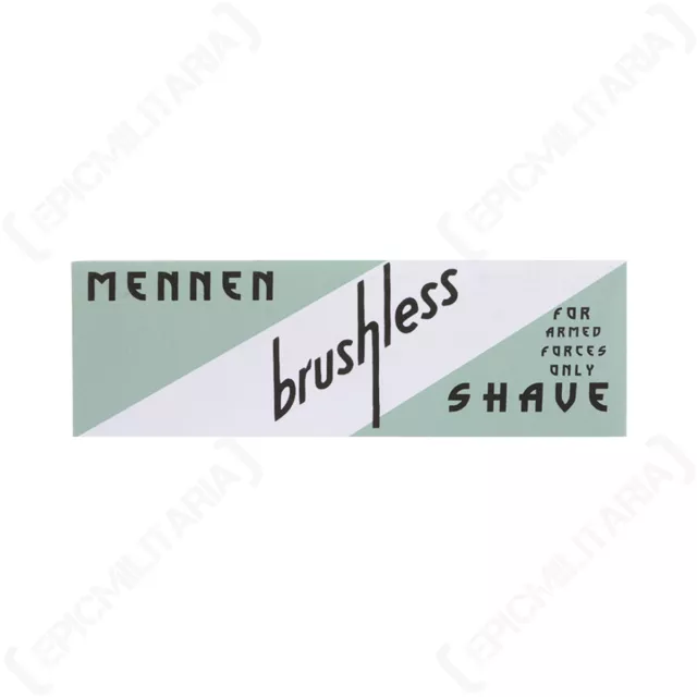 WW2 US Mennen Brushless Shave Box Re-enactment Pesonal Care Military