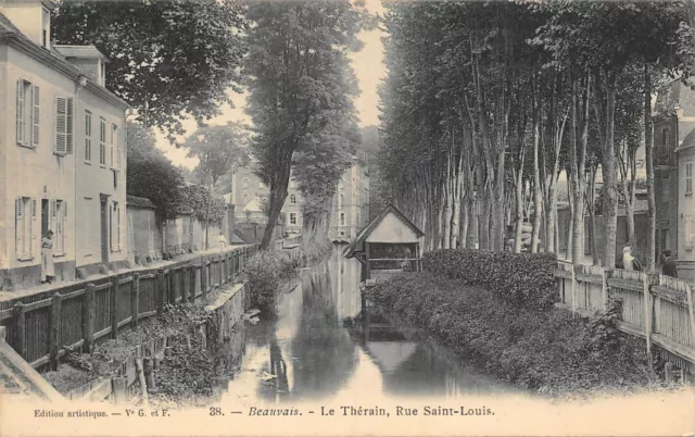 CPA BEAUVAIS - Le Thérain, Rue Saint-Louis (141719)