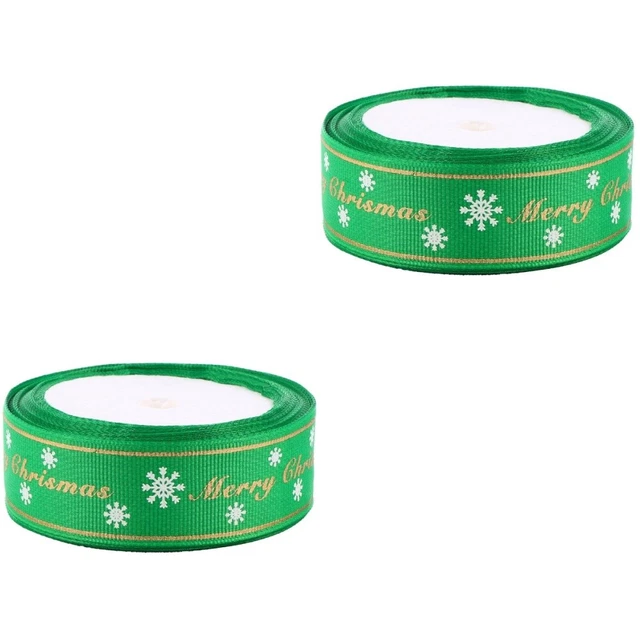 2x Weihnachten Handwerk Bänder Bogen, Band Urlaub Baum Band Bogen, Band 12