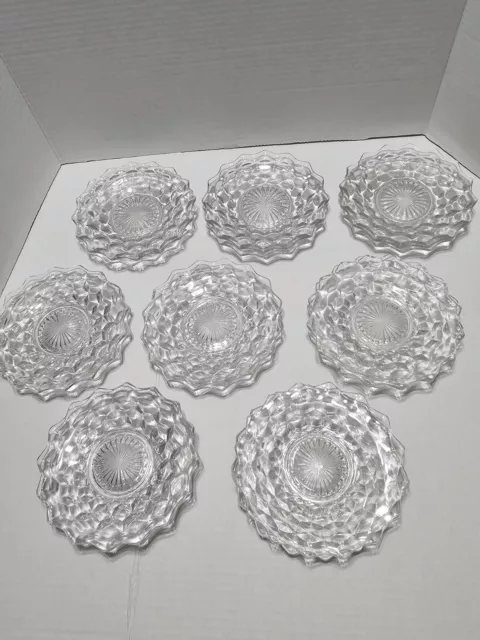 Fostoria American #2056 Bread & Butter Plates 6" Choice Of 16! Mint! Look!