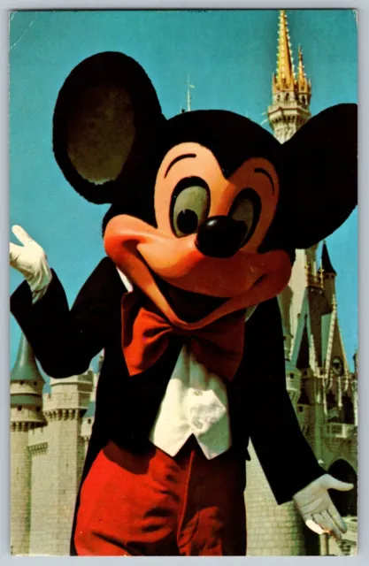 Orlando, Florida - Mickey Mouse - Walt Disney World- Vintage Postcard - Posted