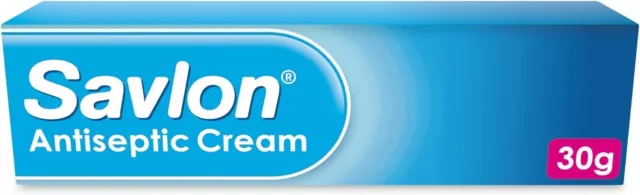 Savlon Antiseptic Cream 30g (Pack of 1)-NEW-FREE AND FAST SHIPPING-UK