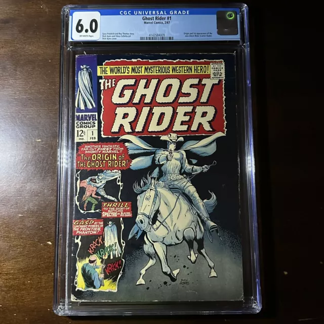 Ghost Rider #1 (1967) - 1st Ghost Rider (Carter Slade) - CGC 6.0