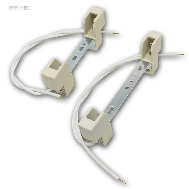 Keramik Ersatz-Fassung R7s, Lampenfassung Keramik-Lampen-fassung 230V Hochvolt