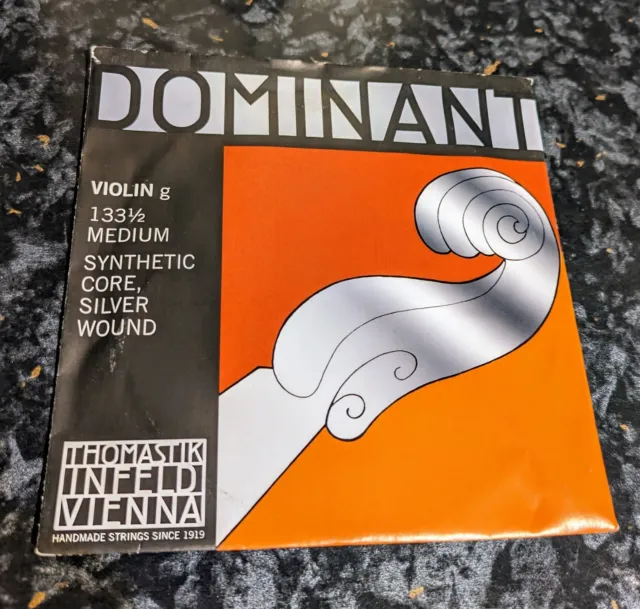 DOMINANT Violin 'G' String, 1/2 Size, FREE DELIVERY!