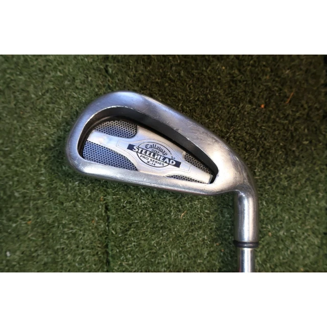Fer De Golf Callaway SteelHead X-14 Pro Series – Fer 4 (24°) – Tige Acier Rigide – Homme Droitier
