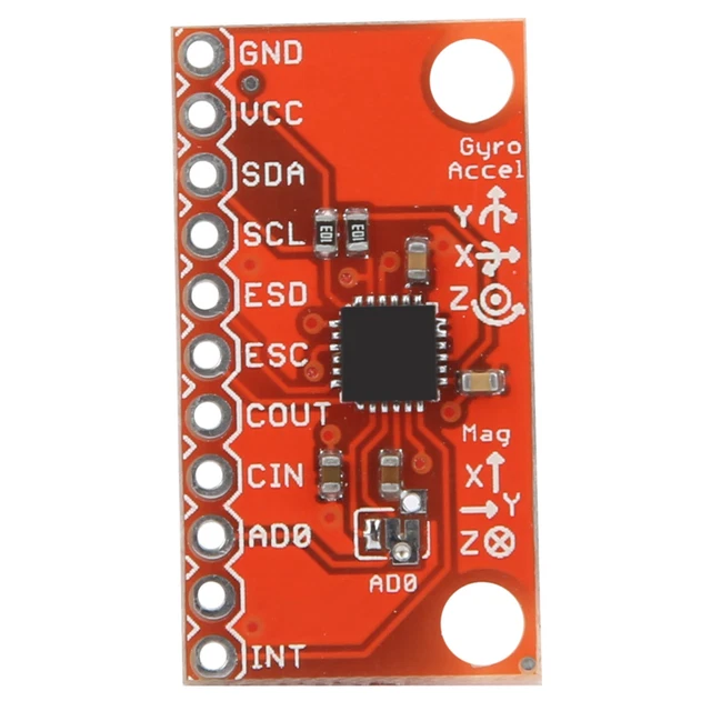 MPU-9150 9-AXIS GYROSCOPE Accelerometer Magnetic Sensor Module Board ...