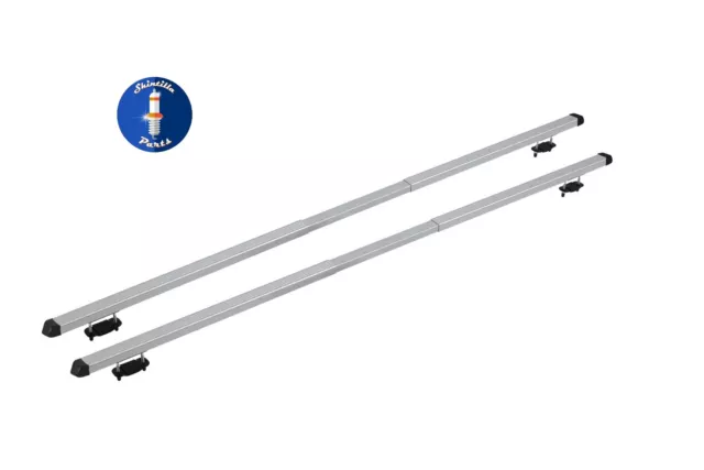 Barre Portatutto In Alluminio Per MG ZS SUV Dal 2018 | 120 Cm, Carico 90 Kg, Antifurto E Profilo Aerodinamico