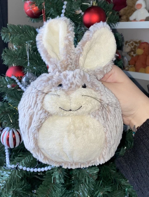 JELLYCAT LONDON SUPER Soft Puffball By Rabbit Hare Rare Retired £25.00 ...