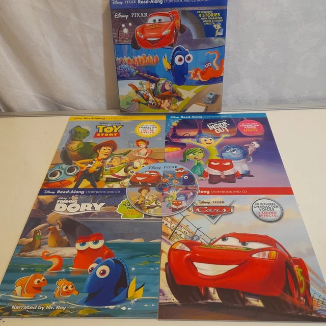 DISNEY-PIXAR READ-ALONG STORYBOOK and CD Box Set (Read-Along Storybook ...