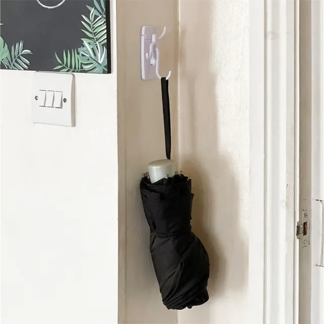 Self-Adhesive Hanging Hook With Three Swivel Arms 3