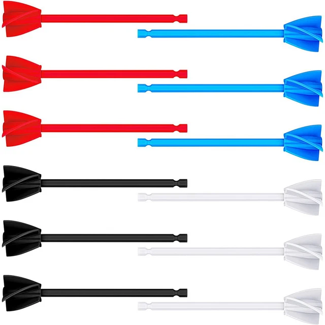 12 Pcs Mixer-Bit Bohrmischeraufsatz Farbrührer Für Bohrer Bohren Mischen