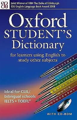 Oxford Student's Dictionary, New Edition: Paperback with CD-ROM: For learners us