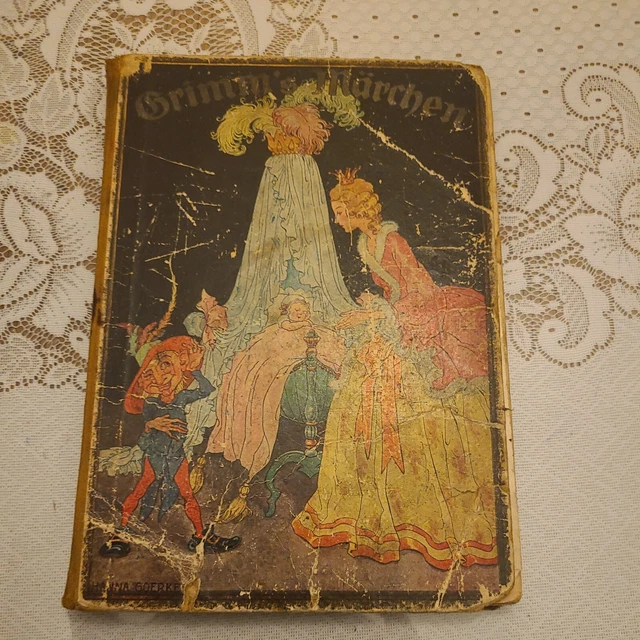 GRIMMS MÄRCHEN - ANTIK Ca 100 JAHRE ALT