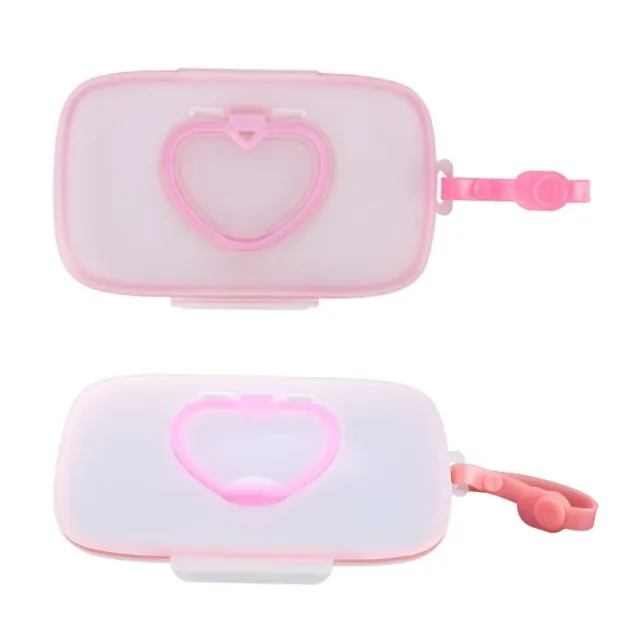 Baby Wipe Dispenser Portable Refillable Wet Tissue Box Container Reusable Travel