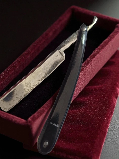 ANCIEN RASOIR COUPE-CHOUX JOS GOFFART PARIS vintage Straight Razor