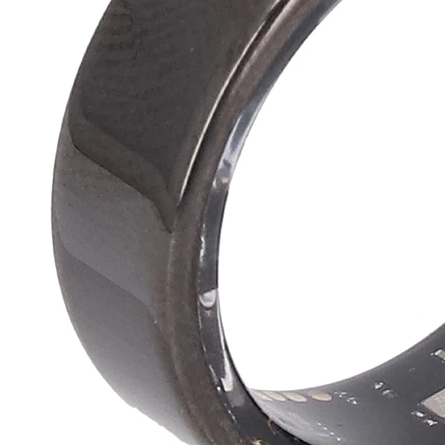 Bague Connectée Fitness – Acier Inoxydable, 5 ATM, Autonomie 15-20 Jours, Cardio/spO2/sommeil/pas, Pour Android/iOS, Sport Et Quotidien