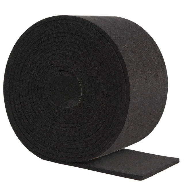 Neoprene Foam Strip Roll, 4&quote; Wide x 10' Long x 1/16&quote; ...
