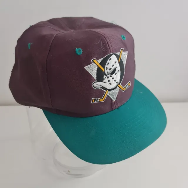 Vintage Mighty Ducks Baseball Cap Embroidered Rare