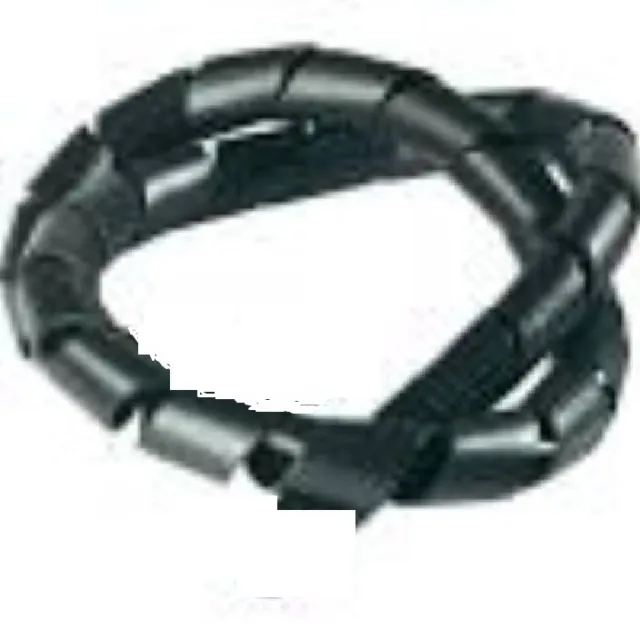 Gaine spiralée noir rangement fils câble faisceau Ø 12 à 30 mm 5 mètres