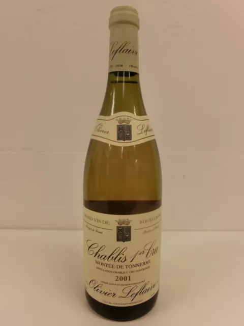 1	Fl. 	0,75 Ltr. 	2001	Chablis Montee de Tonnerre	Olivier Leflaive