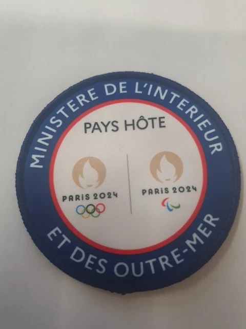 Écusson Rondache JO - Jeux Olympiques Paris 2024 - Patch Collector