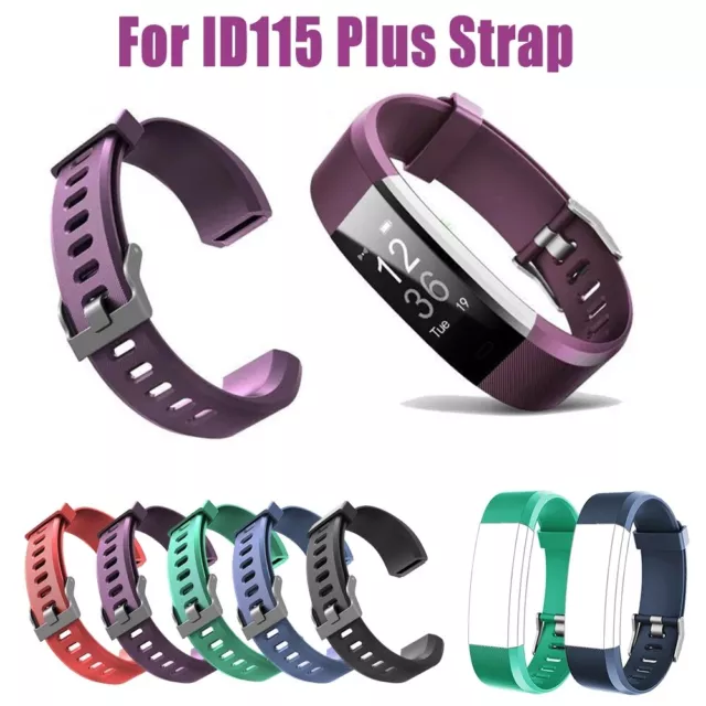 Wrist Band Strap Replacement Silicone Watchband For ID115 Plus / HR Smart Watch